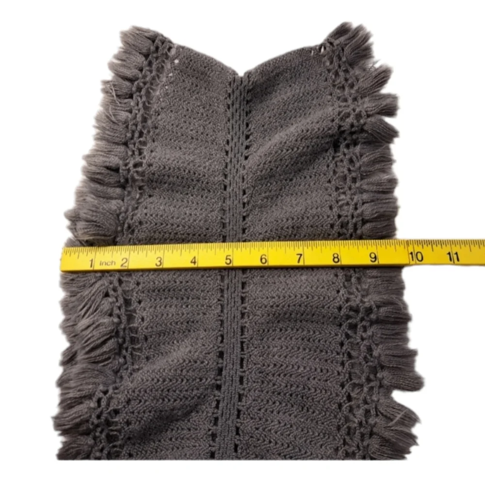 Infinity Women's Scarf Grey - Picture 7 of 10